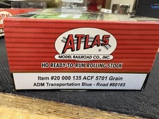 20 000 135 Atlas ADM 5701 Covered Hopper NIB