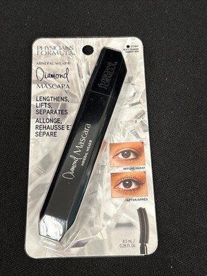 PHYSICIANS FORMULA MINERAL WEAR DIAMOND MASCARA #1711947 BLACK DIAMOND