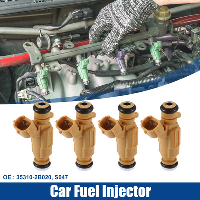 4pcs 35310-2B020 Car Fuel Injector Nozzle for Kia Rio III UB 1.4L CVVT 2011-2018