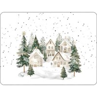 Tischset, Platzset Snowy Houses 30X40Cm Ambiente | Weihnachten, Winter