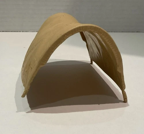 Marx 1950s-1960s Wagon Train Tan Wagon Cover VG Condition