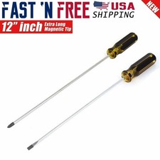 2 Pcs 12 inch Extra Long Standard Tip PH #2 +...