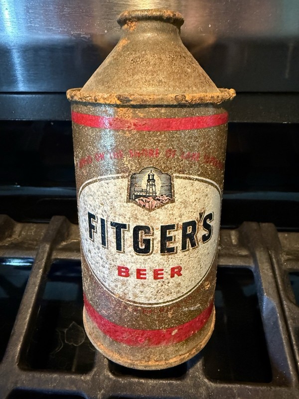 Fitgers Beer 🍻 Cone Top Can