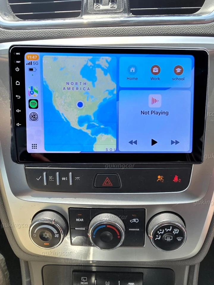 10.1" For 2013-2017 GMC Acadia Carplay Android14 Car Stereo Radio GPS 4+64GB Foto 4 de 4