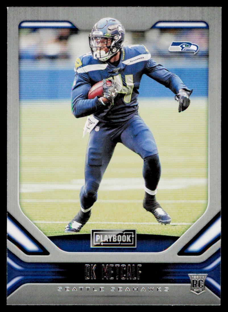 2019 Panini Playbook #113 DK Metcalf Saettle Mariners