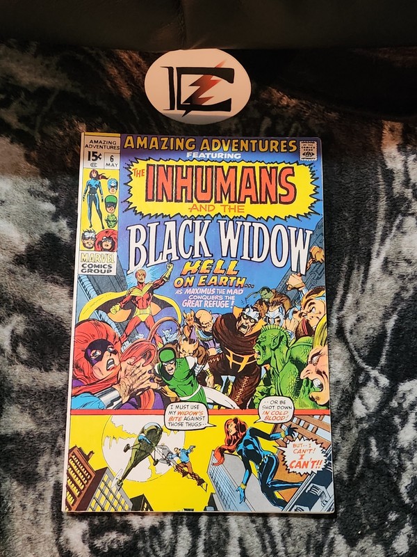 Amazing Adventures featuring the Inhumans and Black Widow #6! Neal Adams Cover!