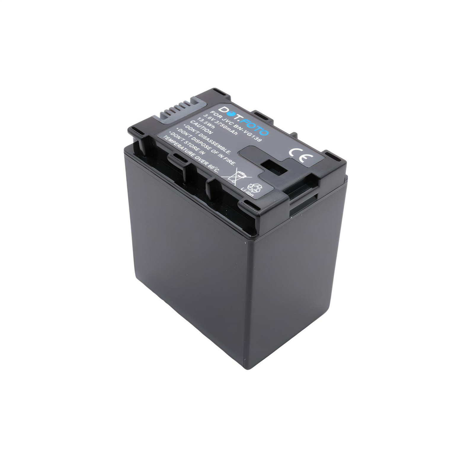 BN-VG138 Battery for JVC GZ-HD510 HM30 HM50 HM650 MS210 E10 E208 EX250 EX515 GX1
