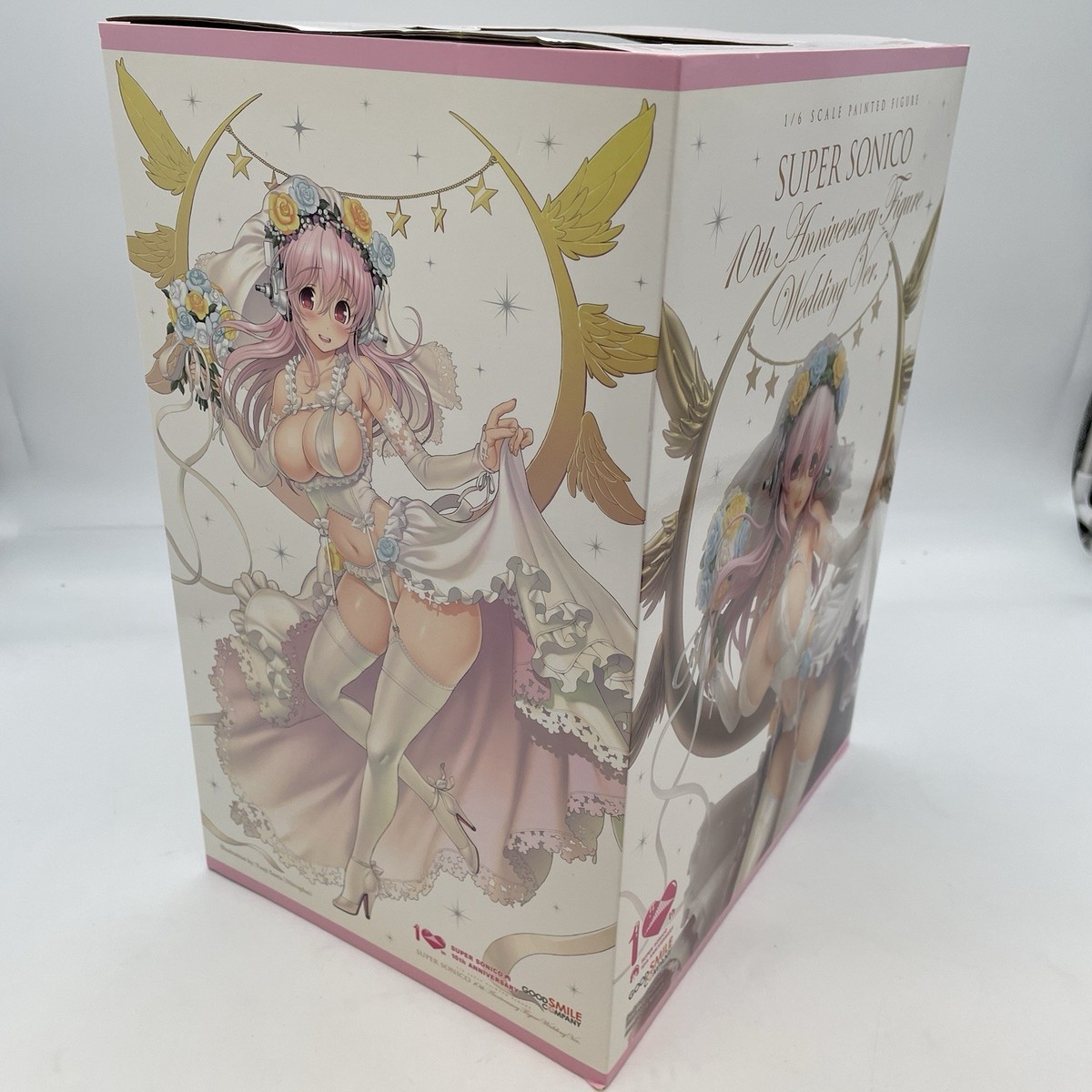 Super Sonico 10th Anniversary Wedding Figure Ver.1/6 Figure Good