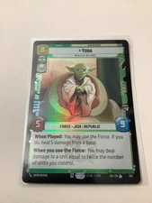 2025 Star Wars Unlimited LOF Yoda - My Ally Is The Force (Foil)