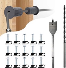 Cable Routing Kit Cable Installation Kit Mounting Accessories,2 Grommets, 1"