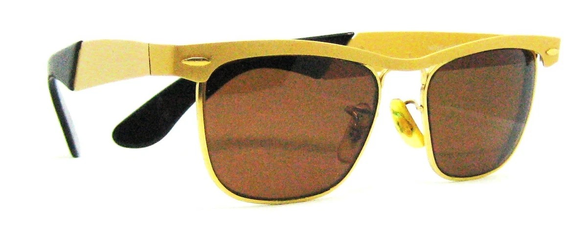 Ray-Ban Metal Frame Square Vintage Sunglasses for sale | eBay