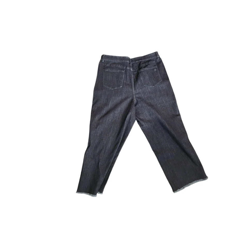 Dark blue wide leg denim - Image 4 of 4
