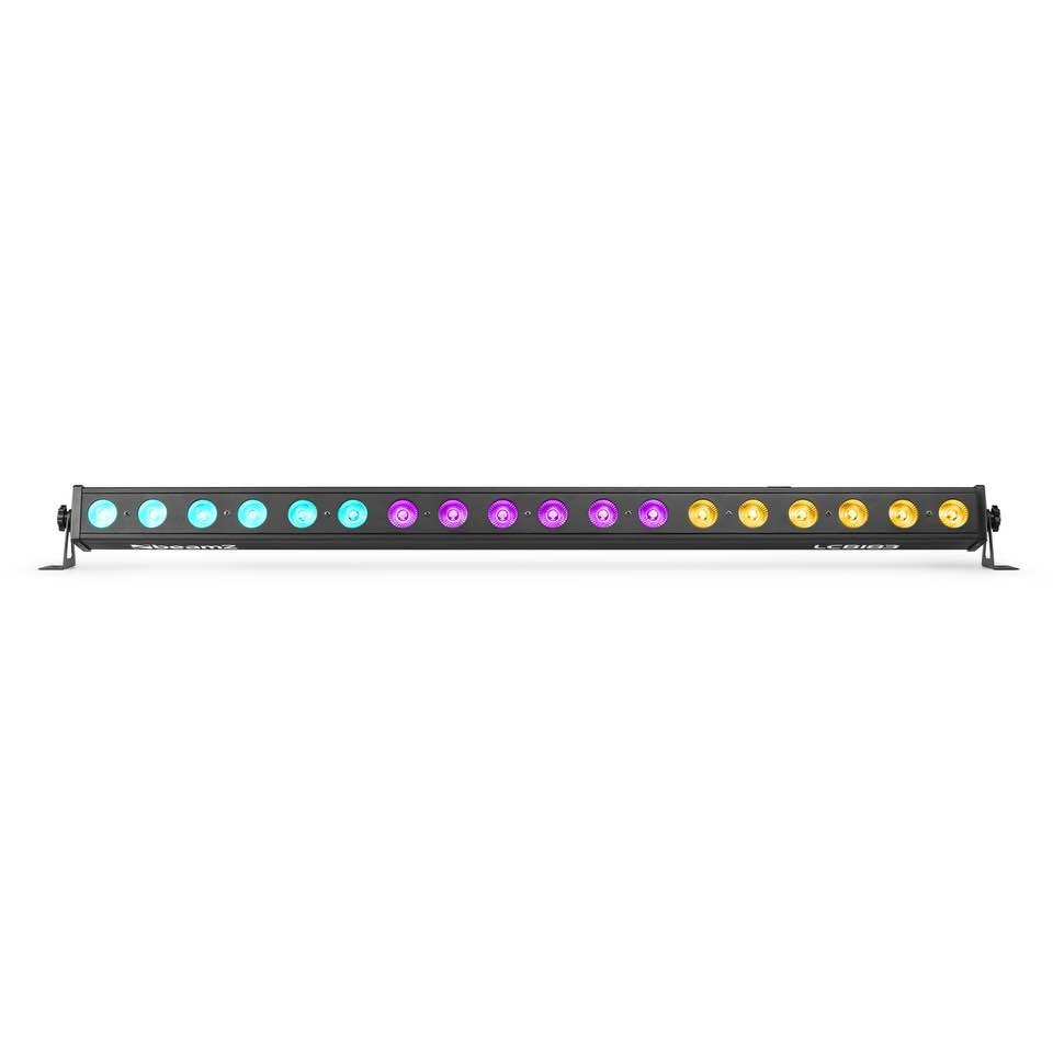 Barra LED 1mt Beamz LCB183 18x3W RGB | Installazione Fissa e Mobile