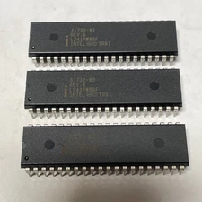 Lot of 3 Intel P80C42 R1831 Microcontroller Processor Chip L241PW89F 31732-03