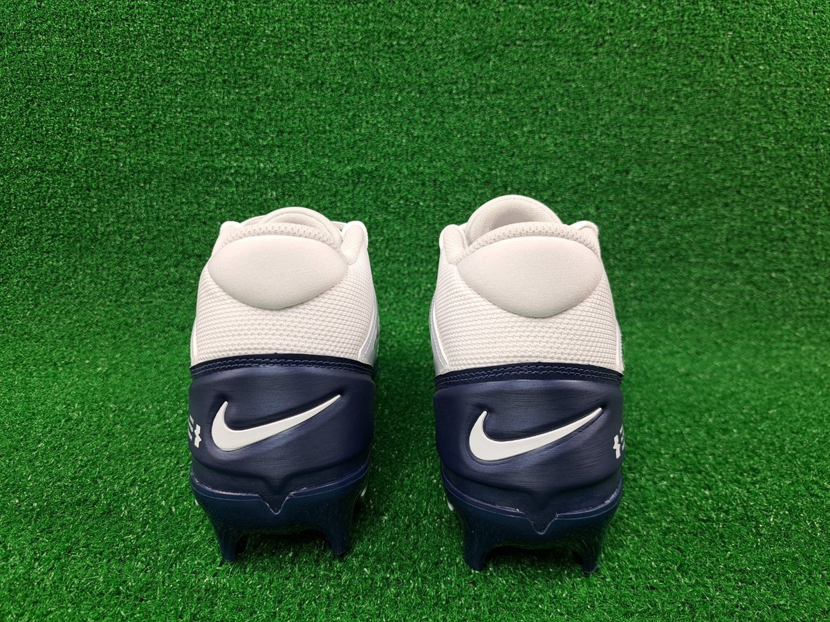 Nike Alpha Menace 4 Pro Football Cleats White Navy FD7037 