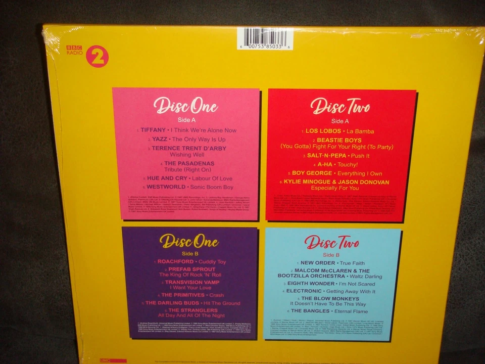 SOUNDS OF THE 80s I THINK WE'RE ALONE NOW 1987/1989 - DOUBLE LP ALBUM-SEALED - Image 3 of 4