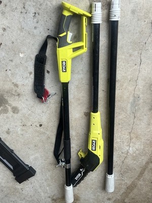 Ryobi ONE+ 8'' Cordless Pole Saw 18V, Tool Only (P2501BTL) Used