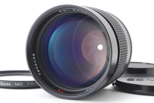 [Almost Unused] Contax Carl Zeiss Planar T* 85mm F/1.4 Lens CY Mount MMJ From JP