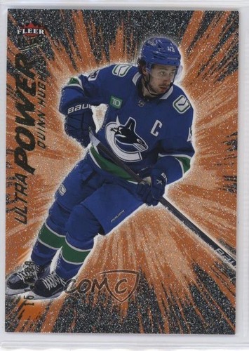 2024-25 Upper Deck Fleer Ultra Power Orange 151/199 Quinn Hughes #UP10OF30 0nr3 - Picture 1 of 3