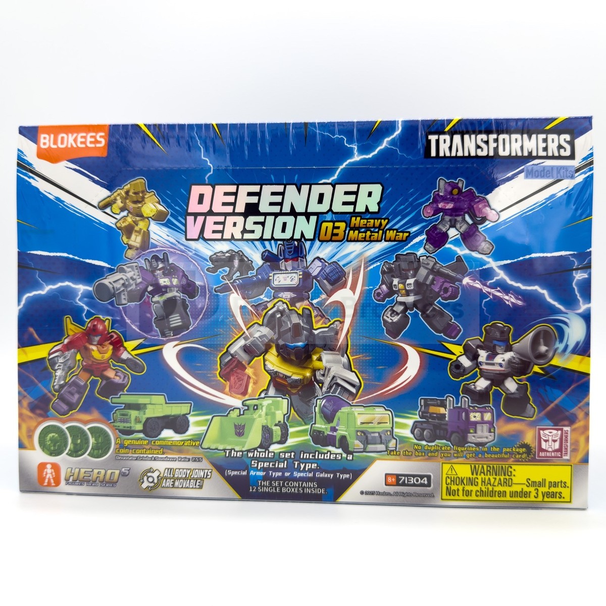 Blokees Transformers Defender Version 03 Heavy Metal War Sealed