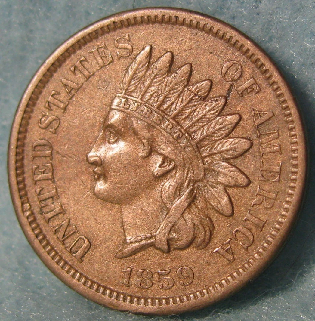 25+ 1859 Year Indian Head Small Cents (1859-1909) for sale