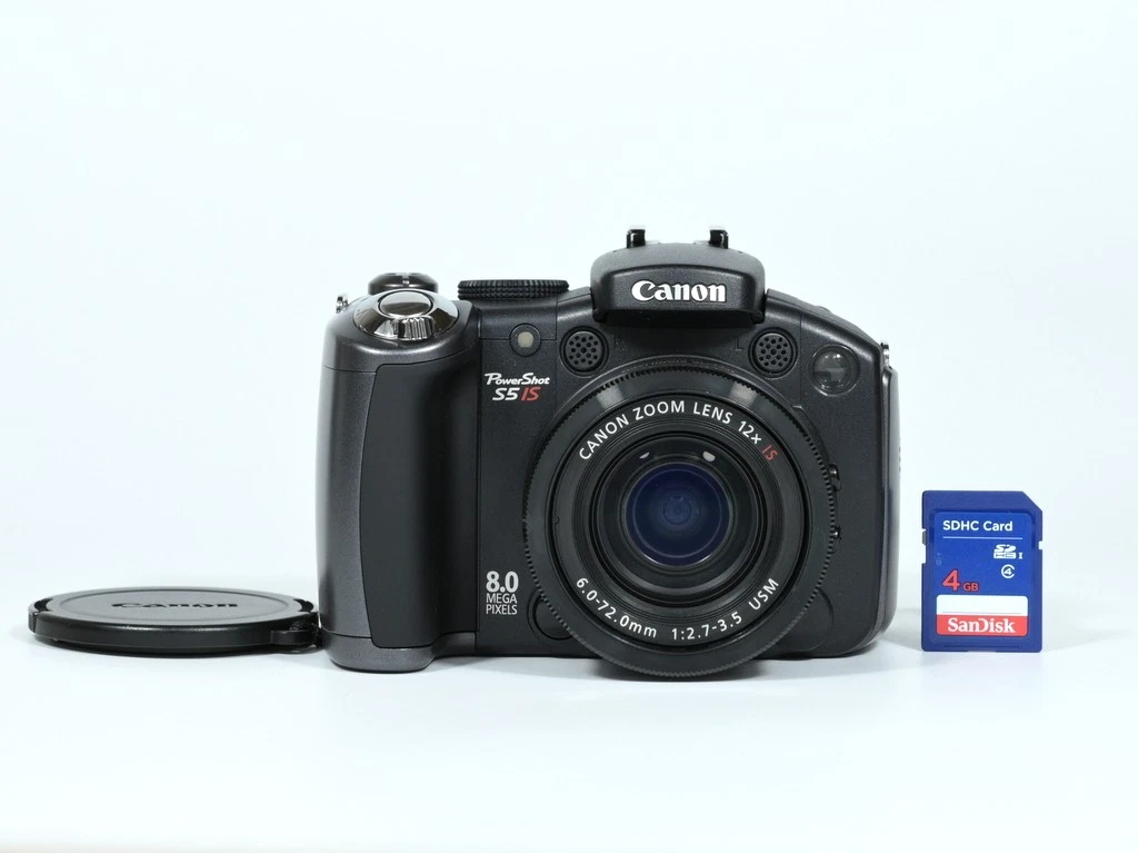 PowerShot S5 IS Canon PowerShot Digital Cameras 8-9.9 MP Maximum