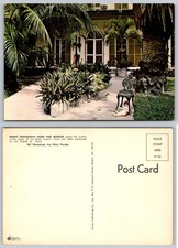Ernest Hemingway Home Museum Key West FL Vintage Chrome Postcard Cat P1105