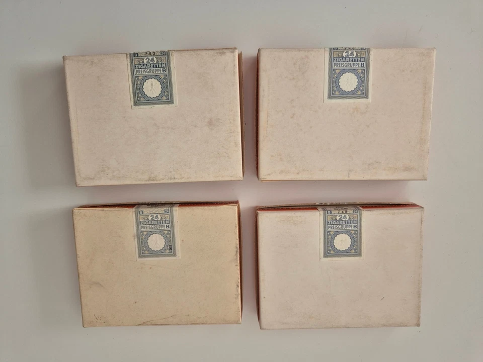 Pappschachteln Boxen Overstolz Haus Neuerburg 24 Zigaretten leer - Bild 4 von 4