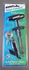 Baker Hookout Mini Combo pack W/ Clippers, Retractor and Jig Eye Punch FREE SHIP
