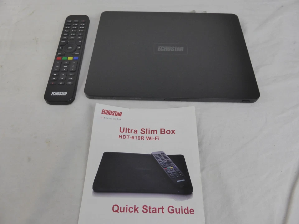 Echostar Ultra Slim TV Recorder HDT 610R Freeview Plus HD HDD