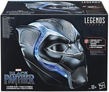 Image of Marvel Legends Series Black Panther Electronic Helmet BNIB