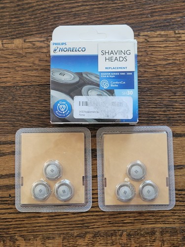 Philips Norelco SH30 Shaving Heads Replacement For Series 1000-3000 - 2 Pack