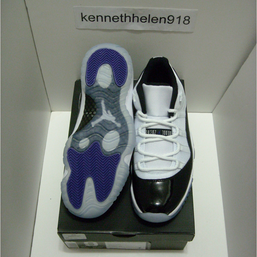 NEW 2014 NIKE AIR JORDAN XI 11 RETRO LOW CONCORD 528895-153 MENS - Main Image