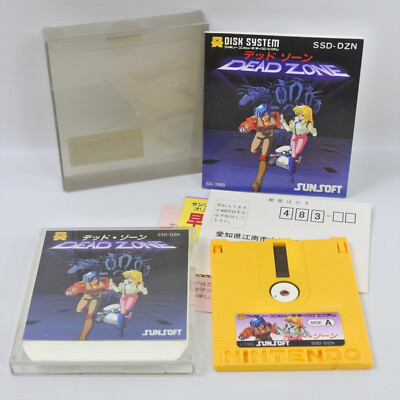 DEAD ZONE Nintendo Famicom Disk System Japan 0668 dk | eBay