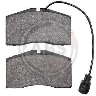 ABS 37266 Bremsbelagsatz 4D0698151L | eBay 