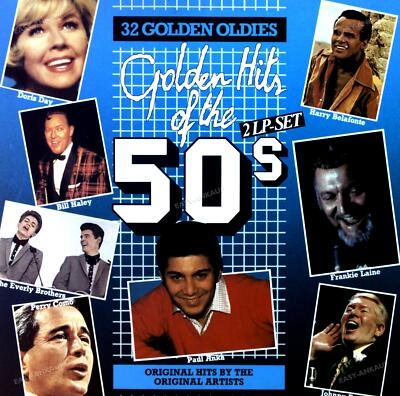 Various - Golden Hits Of The 50's 2LP (VG/VG) .