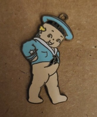 SS Kewpie Emaille Anhänger