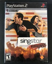 SingStar Amped - PlayStation 2 PS2 - Complete w/ Manual Insert
