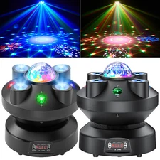 UKING Pattern Wash Moving Head Light DMX RGBW Stage Beam Party Disco Lighting