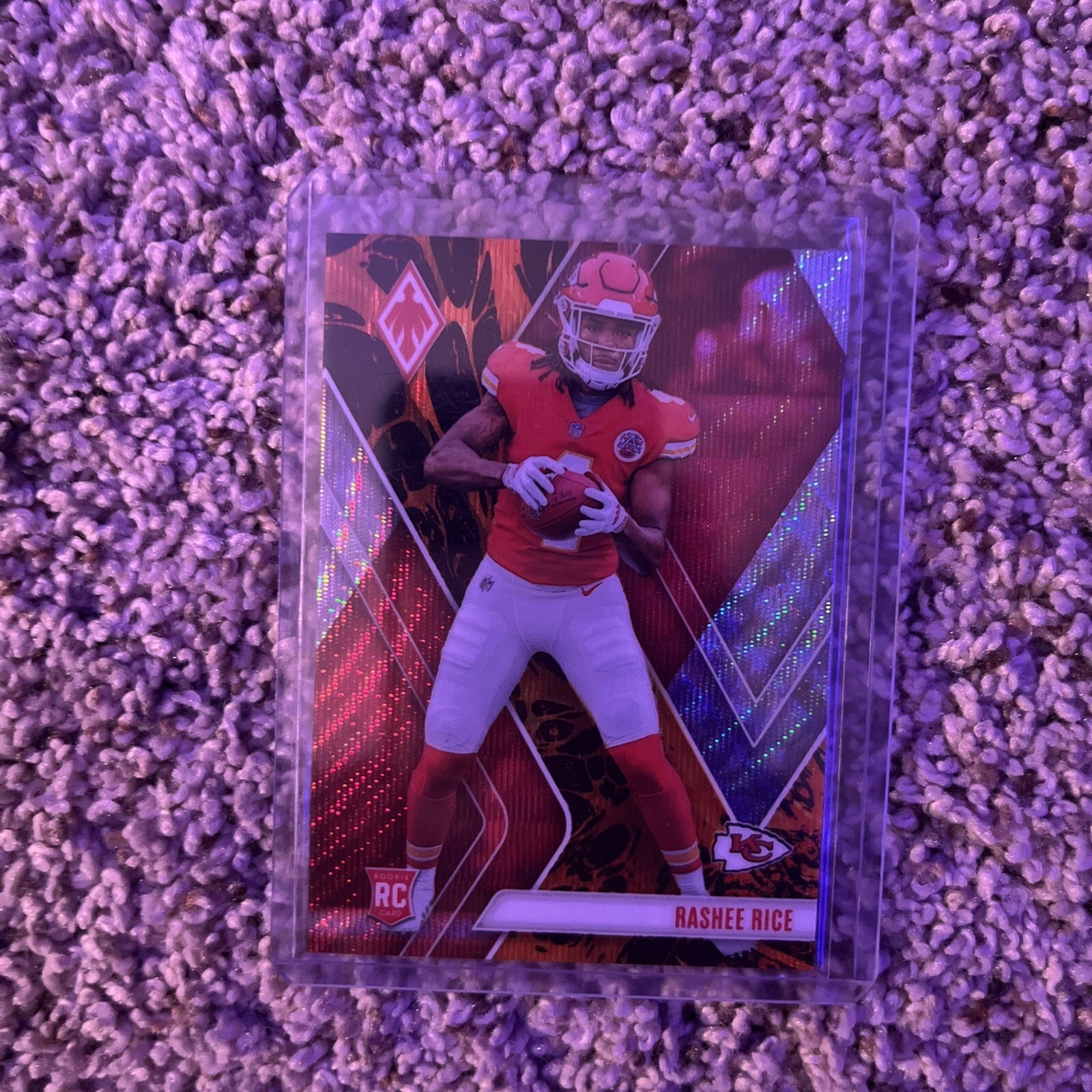 2023 Panini Phoenix - Rookies Lava #112 Rashee Rice /175 (RC)