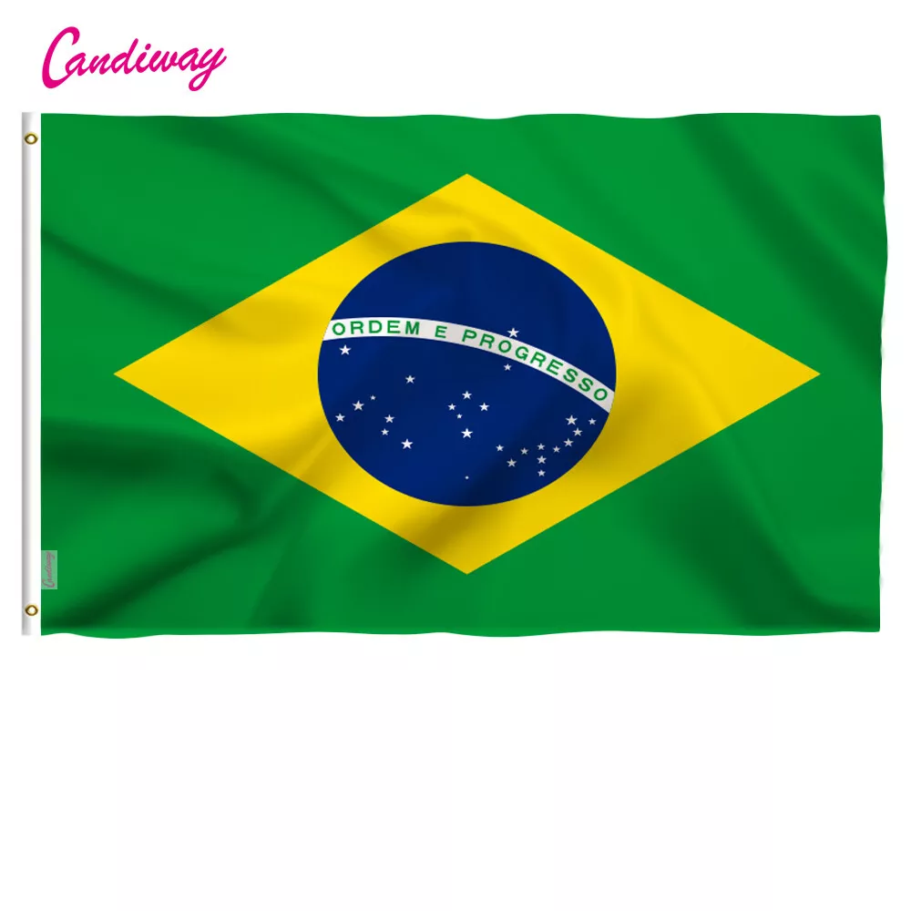 Brazil National flag country flag bandera de Brasil