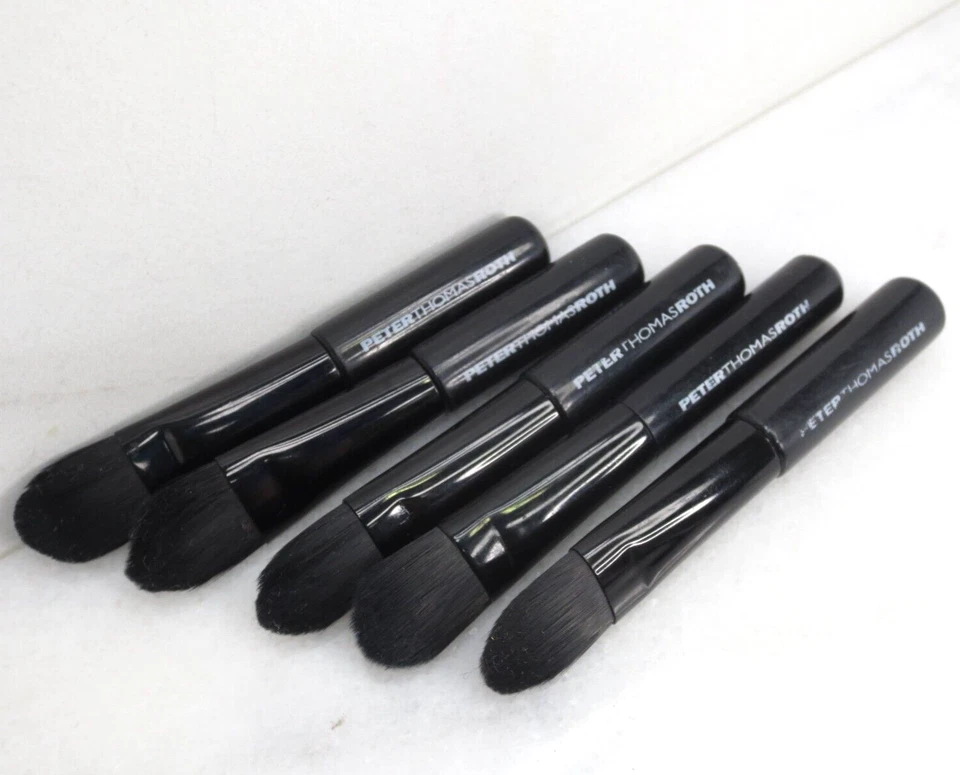 PETER THOMAS ROTH BROCHA DE MAQUILLAJE NUEVO SIN CAJA LOTE DE 5 Foto 4 de 4