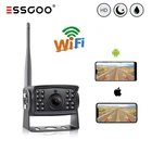 Essgoo Wireless Wireless Truck WiFi 12-24V Night Vision Rear View Camera For IOS Android