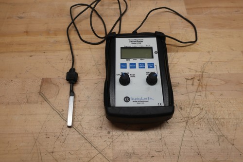 AlphaLab Vector/Magnitude Gaussmeter Model VGM