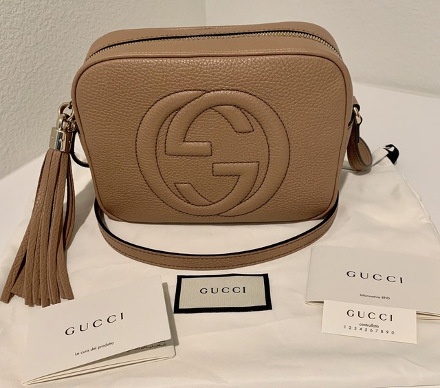 gucci disco bag rose beige