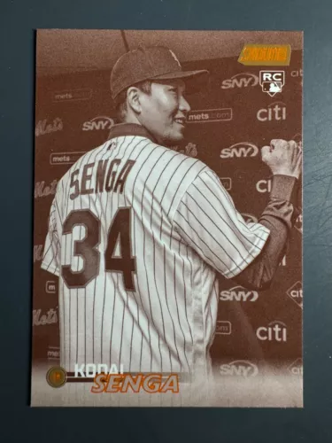 2023 Topps Stadium Club - Sepia #185 Kodai Senga (RC)
