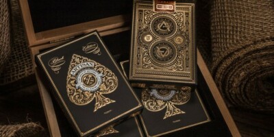 Theory 11 Black Artisan Playing Cards - USPCC - New, Unopened