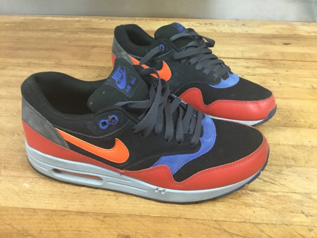 Nike Air Max Essential Hyper Shoes Mens Black Clay Crimson