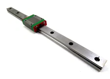 Hiwin  MGN15C Carriage Block w/ Hiwin MGNR15C Linear Guideway Rail