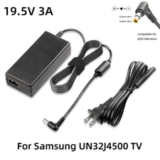 19V AC Adapter for Samsung UN32J4500 UN32J4500AF UN32J4000AFXZA TV Power Supply